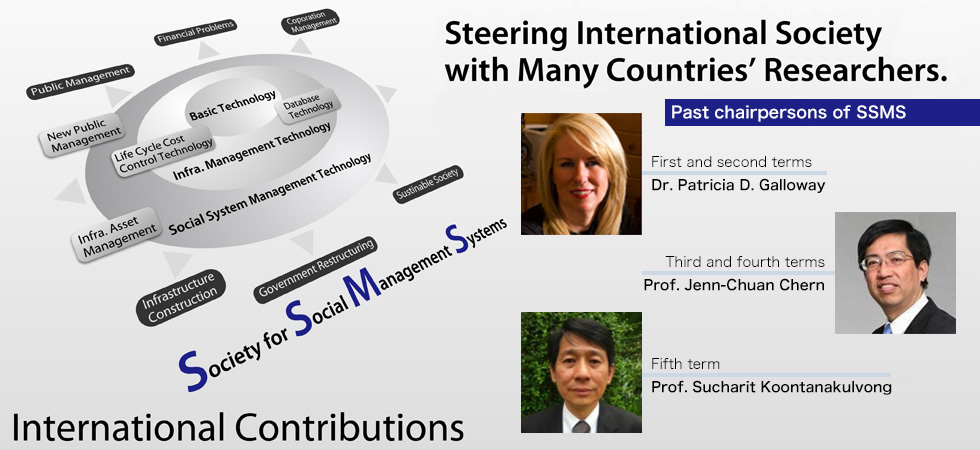 Steering International Society with Many Countries Researchers