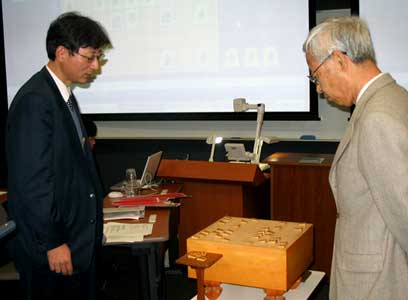 学長との対局